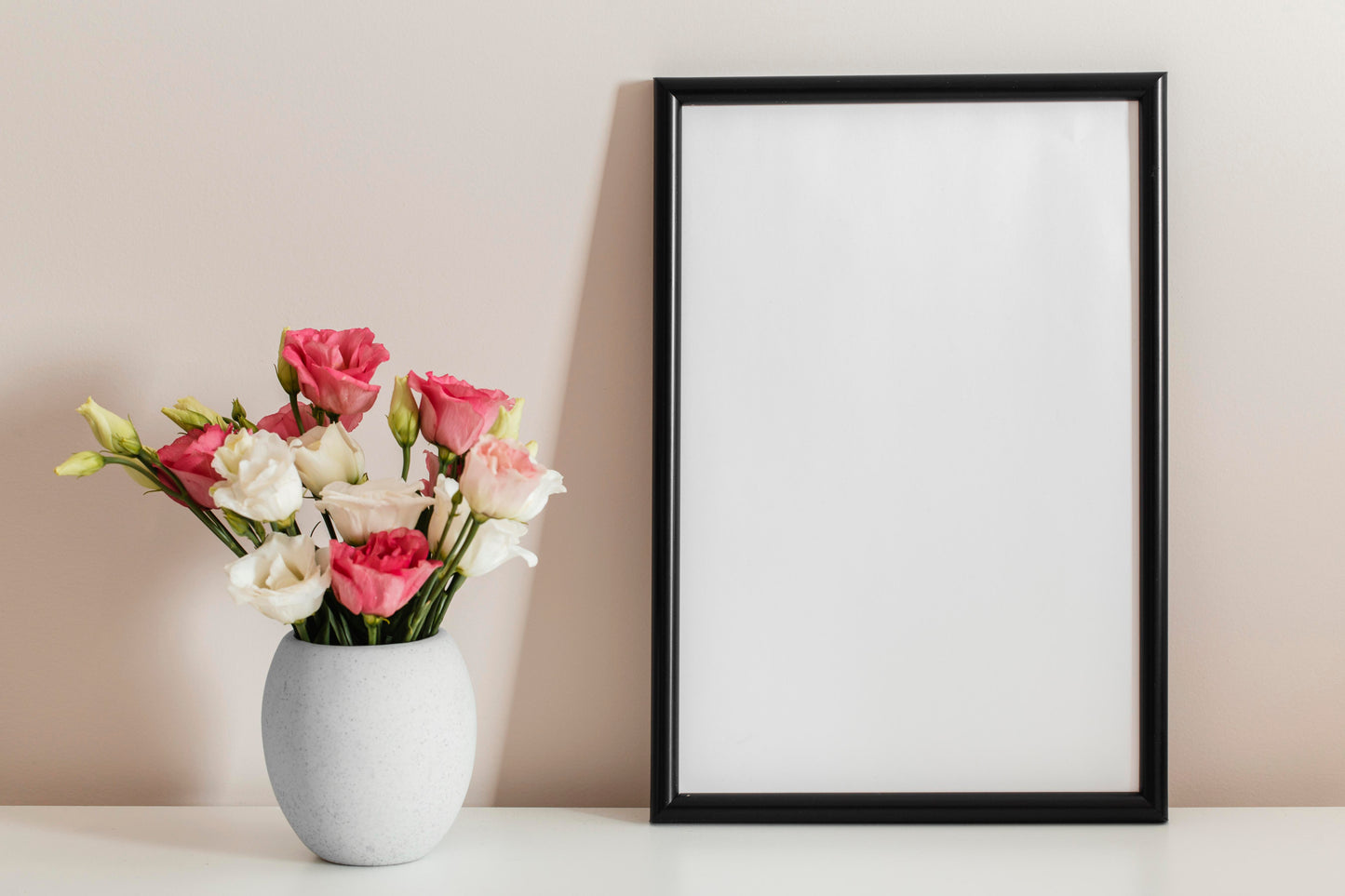 Customize Frame Portrait Mockup