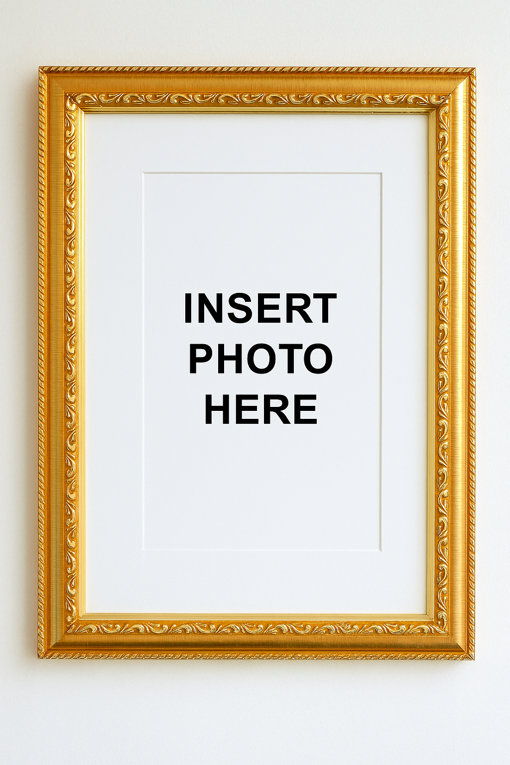 Golden Luxury Design Frame 1 inch